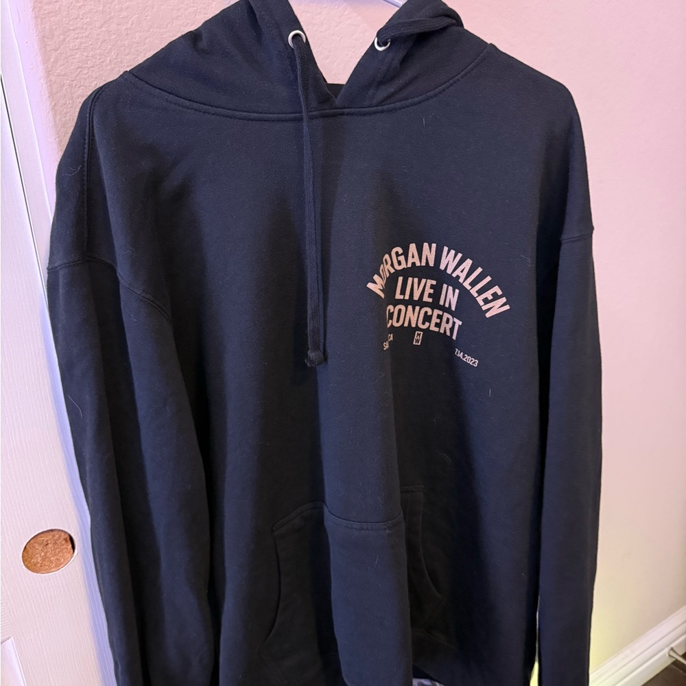 Morgan Wallen Live in Concert Black Hoodie